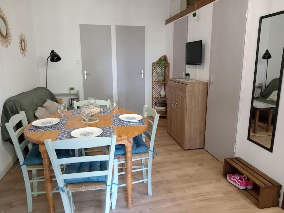Jolie Maisonnette Dans Residence Calme Avec Piscine Le Barcarès Zewnętrze zdjęcie